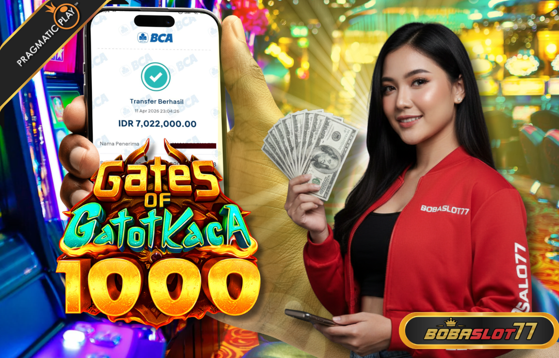 Selamat kepada user id : tokxxxxx9 Wede Rp 7.022.000 di Game GATES OF GATOTKACA PRAGMATIC PLAY Cair Gk Sampe 1 Menit! Menang Mudah di Bobaslot77